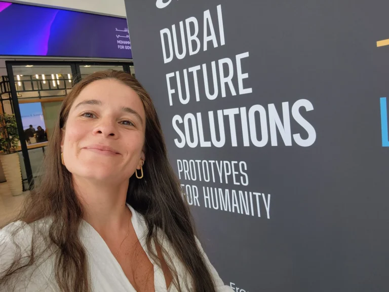 Portrait of Maria Najjar, founder of Alt MENA, Dubai-based independent media publication