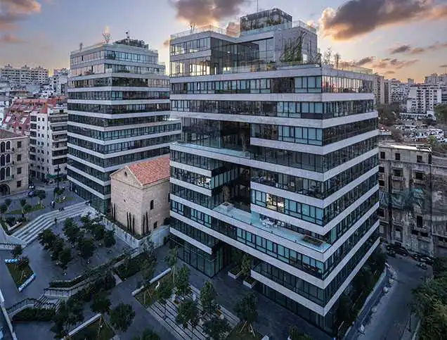 The Beirut Digital District, Lebanon, which houses the majority of startups and the ministry of AI
